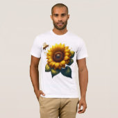 Sonnenblumensommer T-Shirt (Vorne ganz)