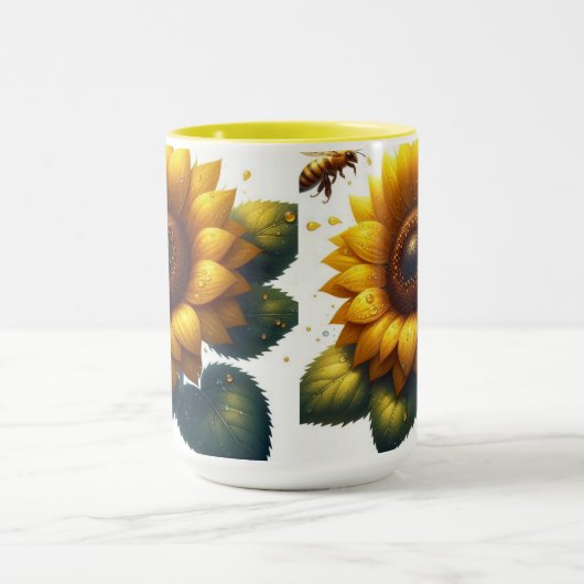 Sonnenblumensommer Tasse (Zentrum)