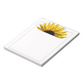 Sonnenblumensonne Notizblock (Rotiert)