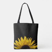 Sonnenblumensonne Tasche (Rückseite)