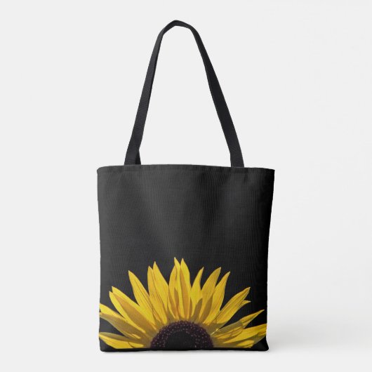 Sonnenblumensonne Tasche (Rückseite)