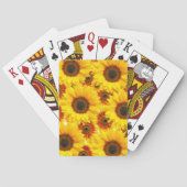 Sonnenblumenspielkarten Spielkarten (Rückseite)
