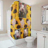 Sonnenblumenspieß-Duschvorhang Duschvorhang (Beispiel)