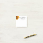 Sonnenblumensprichwörter 31:25 Custom Bible Verse Post-it Klebezettel (Auf Schreibtisch)