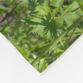 Sonnenblumenspülung Fleecedecke (Ecke)