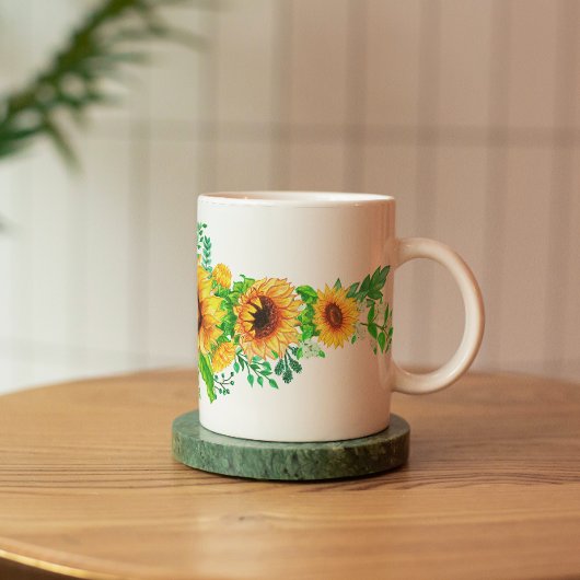 Sonnenblumenstanze Graphic Kaffeetasse