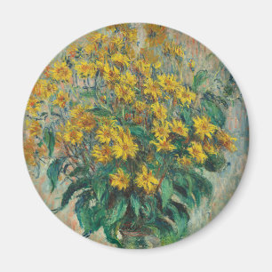 Sonnenblumenstiele von Claude Monet Magnet