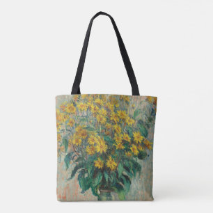 Sonnenblumenstiele von Claude Monet Tasche