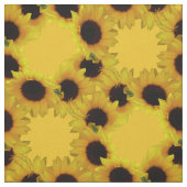 Sonnenblumenstoff Sonnenblumenstoff Baumwolle oder Stoff (Muster)