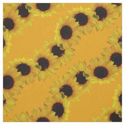 Sonnenblumenstoff Sonnenblumenstoff Baumwolle oder Stoff (Muster)