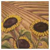 Sonnenblumenstoff Sonnenblumenstoff Baumwolle oder Stoff (Muster)