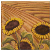 Sonnenblumenstoff Sonnenblumenstoff Baumwolle oder Stoff (Muster)