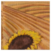 Sonnenblumenstoff Sonnenblumenstoff Baumwolle oder Stoff (Nahaufnahme)