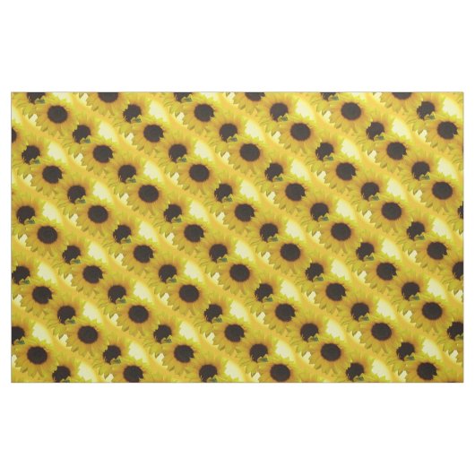 Sonnenblumenstoff Sonnenblumenstoff Baumwolle oder Stoff (Fat Quarter (45,7 x 55,9 cm))