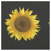 Sonnenblumenstoff Stoff (Nahaufnahme)