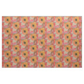 Sonnenblumenstoff Stoff (Fat Quarter (45,7 x 55,9 cm))