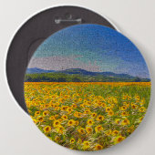Sonnenblumenstrände Button (Vorne & Hinten)