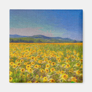 Sonnenblumenstrände Magnet