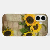 Sonnenblumenstrauß Case-Mate iPhone Hülle (Rückseite (Horizontal))