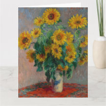Sonnenblumenstrauß von Claude Monet