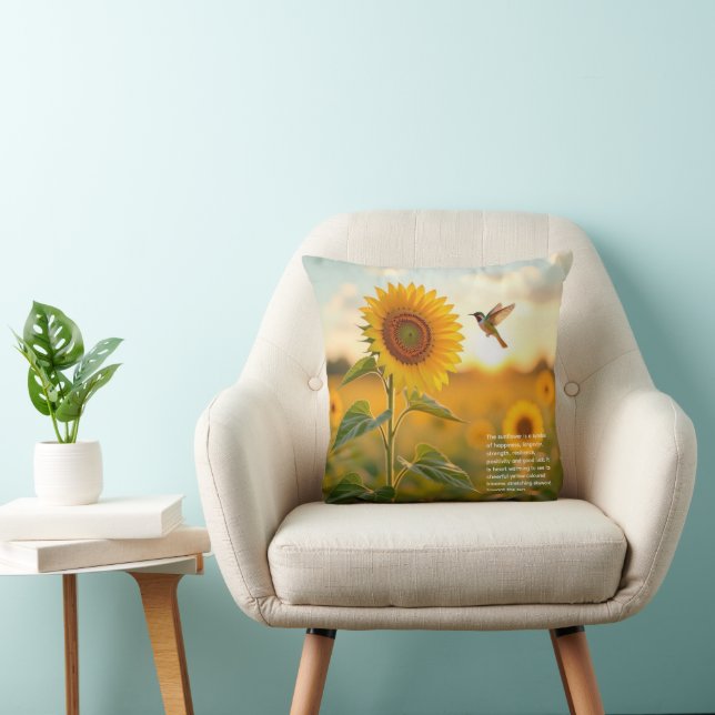 Sonnenblumensymbolik  kissen (Stuhl )