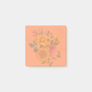 Sonnenblumentage Nachhinweise Post-it Klebezettel