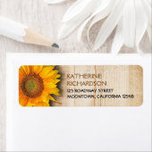 SONNENBLUMENTER RUSTIKLANDRÜCKSENDEADRESSEN-AUFKLE (Insitu)