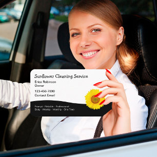 Sonnenblumentheater Reinigungsservice Visitenkarte