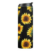 Sonnenblumenthermie Thermosbecher (Nach links gedreht)