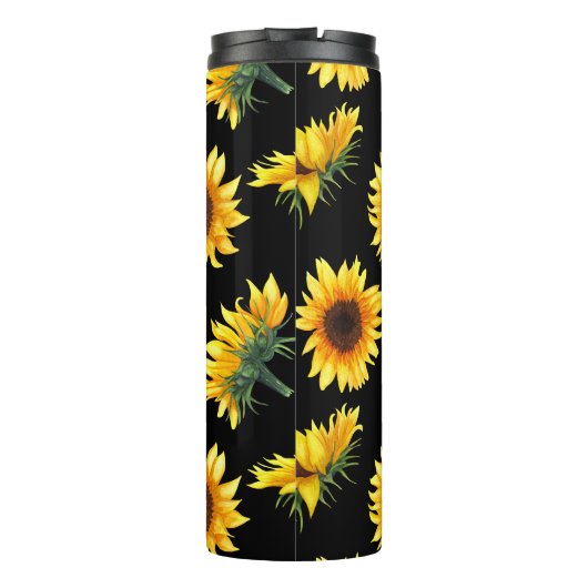 Sonnenblumenthermie Thermosbecher (Rückseite)