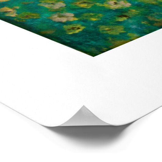 Sonnenblumentraum Poster (Ecke)