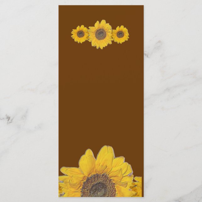 Sonnenblumentrio (Vorderseite)