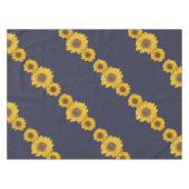 Sonnenblumentrio in dunkelblau tischdecke (Vorderseite (Horizontal))