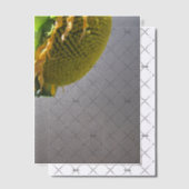 Sonnenblumenüberlagerung Pergament Einladungen (Versetzt (Einladung))