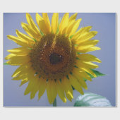 Sonnenblumenüberzugspapier Geschenkpapier (Flach)