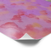 Sonnenblumenvase Poster (Ecke)