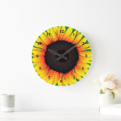 Sonnenblumenwall Uhr - Sonnenschein (Zuhause)