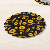 Sonnenblumenweize Untersetzer (angewinkelt)