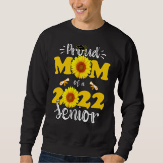 Sonnenblumenwolke-Mama eines Abschlusses 2022 Sweatshirt