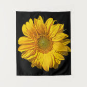 Sonnenblumenwolke Wandteppich (Vorderseite)