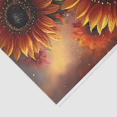 Sonnenblumenzauber Seidenpapier (Ausschnitt)