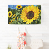 Sonnenblumenzaun Banner (Insitu)