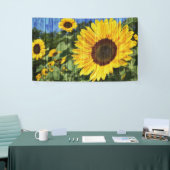 Sonnenblumenzaun Banner (Messeveranstaltung)