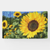 Sonnenblumenzaun Banner (Horizontal)