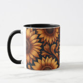 Sonnenblumenzeit Tasse (Links)
