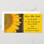 Sonnenblumenzentrum Blumenhochzeit retten Datum Save The Date (Vorne/Hinten)