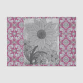 Sonnenblumenzentrum Punkt Centre Seidenpapier (Vorderseite)