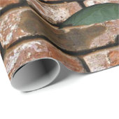 Sonnenblumenziegel Matte Wrapping Paper Geschenkpapier (Rolleneckpunkt)