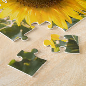 Sonnenblumenziffer "Blume sind glücklich" Puzzle (Seite)