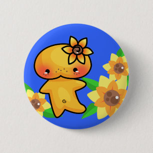 Sonnenblumesprite-Knopf Button